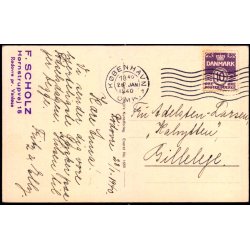 K�benhavn - Slotskirken og parti fra Stranden - Thejlls Kunstforlag 1550