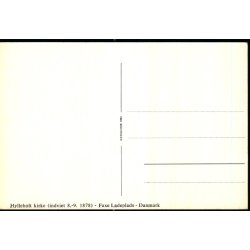 Hylleholt Kirke - Faxe Ladeplads - Faxe Bogtryk u/n - Ubrugt