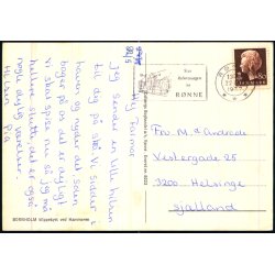 Bornholm - Klippekyst ved Hammeren - Colbergs Bogh. 8222 - Brugt