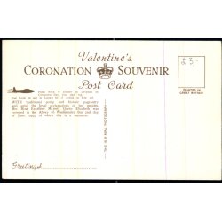 Coronation - Dronning Elizabeth  II - Westminster Abbey - Ubrugt