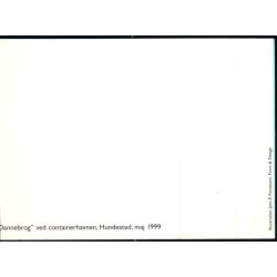 Dannebrog ved containerhvanen - Hundested 1999 - Forsmann u/n - Ubrugt