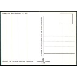 Kbenhavn - Raadhuspladsen - ca. 1904 - Ericksens 5.305 - Ubrugt