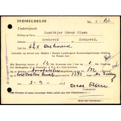 Efterporto - Tryksagskort til Nstved 4 - 9- 51