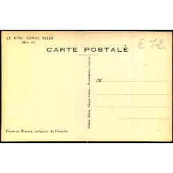 Congo Belge - Danacur Watusi, indigene du Ruanda - Fotokort 6 - 2 - Ubrugt