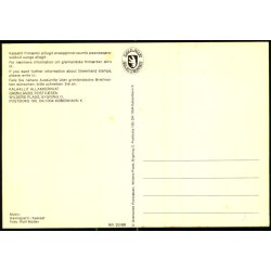 Havneparti i Aasiaat - Grnlands Post 20/89 - Brugt