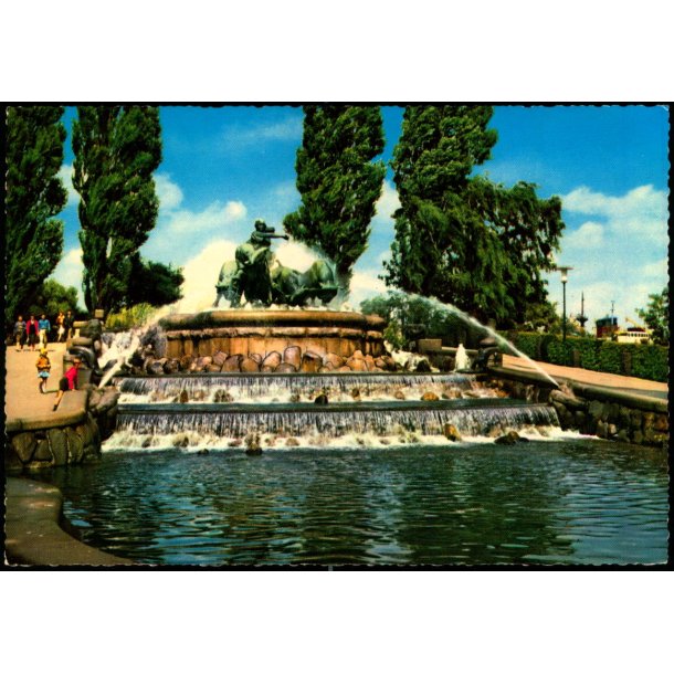 Kbenhavn - Gefions Springvandet - Krger 989/22