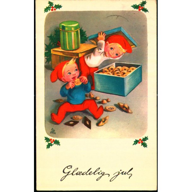 Illa - Gldelig Jul - Nr. 519/28 - Brugt