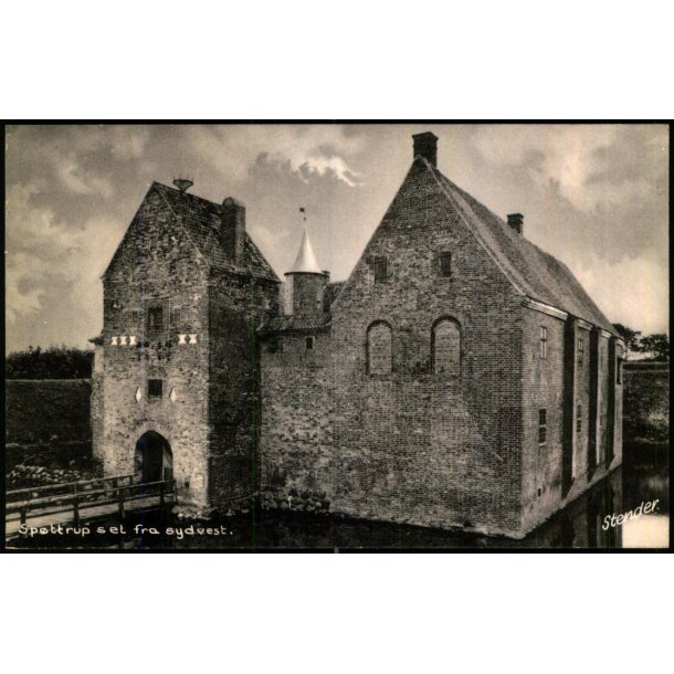 Sp�ttrup - set fra sydvest - Stender S. 126 K - Ubrugt
