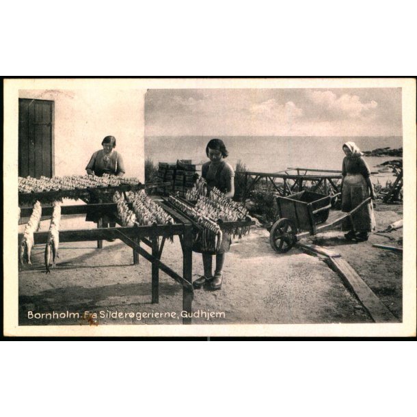 Bornholm - Fra Sildergerierne - Gudhjem - Stender B. 61