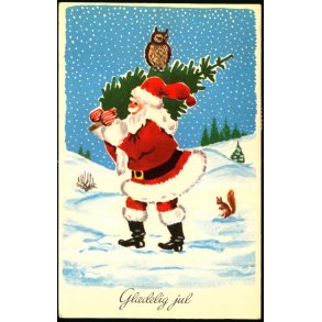 K.V. Larsen - Gldelig Jul - Serie 120 - Brugt