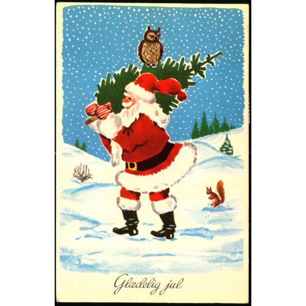 K.V. Larsen - Gldelig Jul - Serie 120 - Brugt