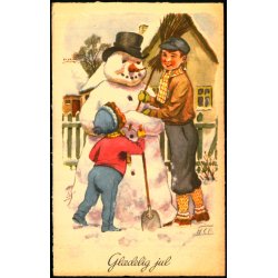 Hans Christian Petersen - Gldelig jul - Serie 62 - Brugt