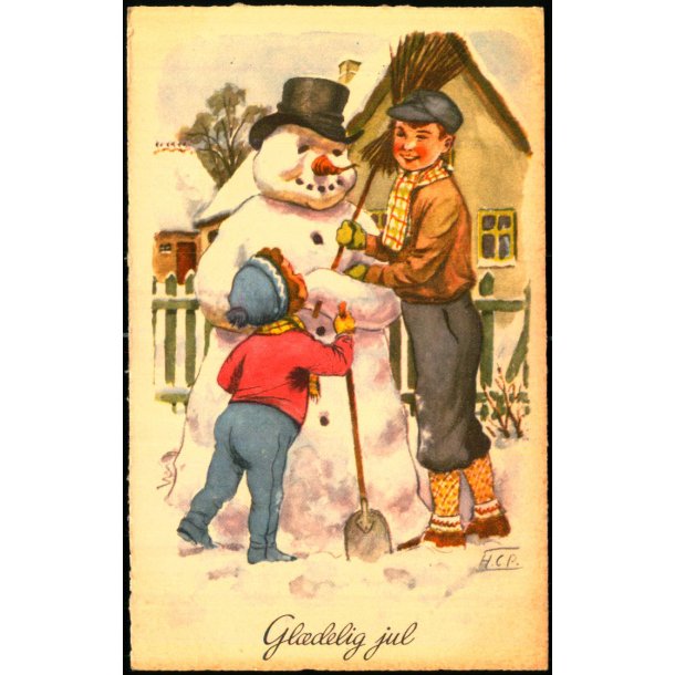 Hans Christian Petersen - Gldelig jul - Serie 62 - Brugt