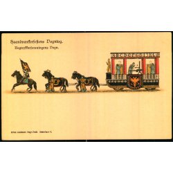 Haandvrkerfestens Vogntog - Bogtrykkerforeningens Vogn - A. Jacobsen u/n - Ubrugt