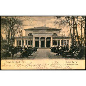Kbenhavn - Josty,s Conditori - Frederiksberg Have - u/n - Brugt