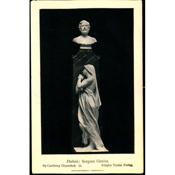 Ny Carlsberg Glyptotek 23  - Dubois : Sorgens Genius- Vilhelm Trydes Forlag u/n