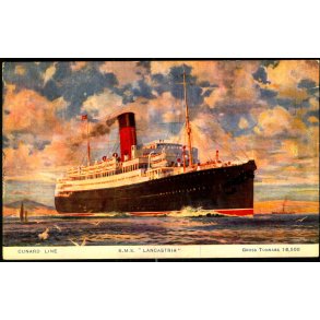 R.M.S. Lancastria - Cunard Line - u/n - Ubrugt