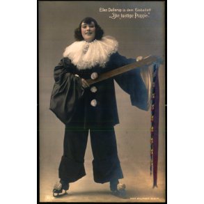 Ellen Dallerup in dem Eisballet - Die Listige Puppe - Fotokort u/n - Ubrugt