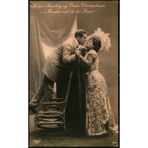 Holger Reenberg og Gerda Christophersen I Manden med de tre Koner - Alex Vincent 674 - Ubrugt