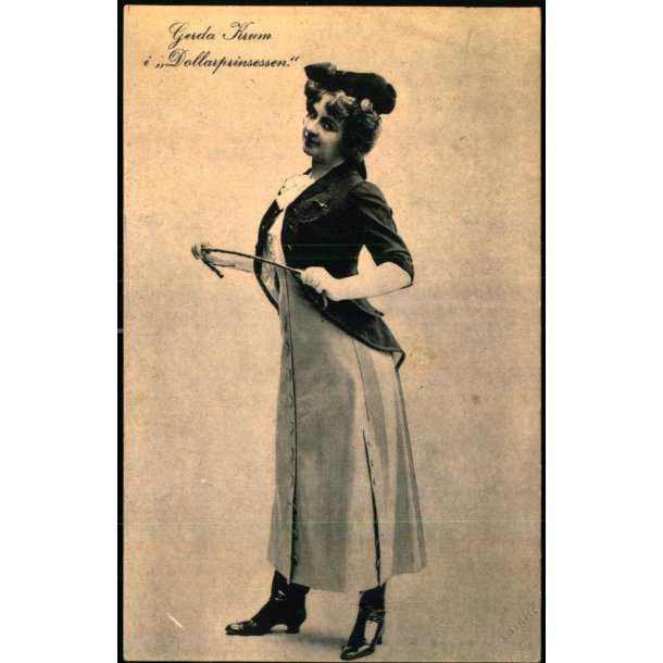 Gerda Krum i Dollarprinsessen - Alex Vincent 1799 - Ubrugt