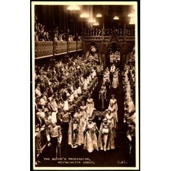 Coronation - Dronning Elizabeth  II - Westminster Abbey - Ubrugt
