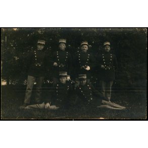 Soldater Aarhus - Fotokort 6 - 7- 1910 - Brugt