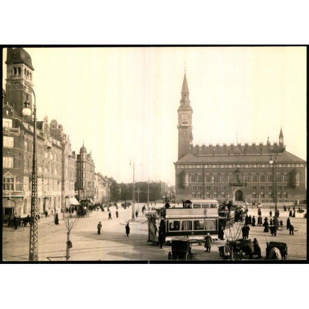 Kbenhavn - Raadhuspladsen - ca. 1904 - Ericksens 5.305 - Ubrugt