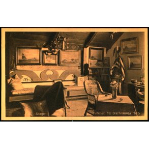 Skagen - Interi�r fra Drachmanns Hus - Knudstrup u/n - Ubrugt