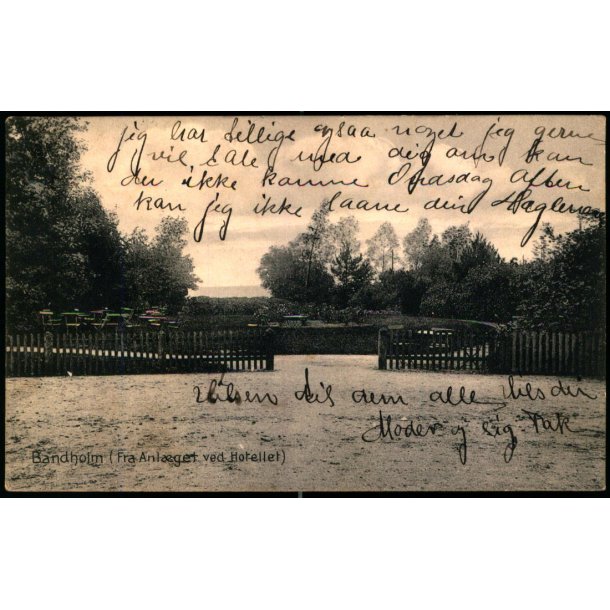 Bandholm (Fra Anl�get ved Hotellet) - Julius Lund 20028 - Brugt
