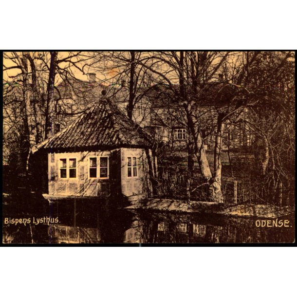 Bispens Lysthus - Odense - Paul Heckschers Kunstforlag 31 - Brugt