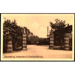 Saxk�bing - Indk�rselen til Sukkerfabriken - Thanning Steffensens Bogh. 64538 - Ubrugt