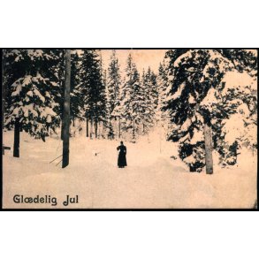 Gldelig Jul - Frederiksberg Postkortlager u/n - Brugt