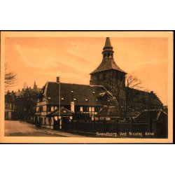 Svendborg - Ved Nicolaj Kirke - Stender 44545 - Ubrugt
