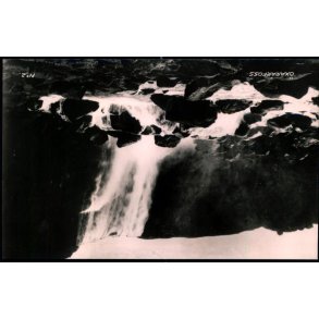 Oxar&agrave;rfoss - Fotokort u/n - Ubrugt