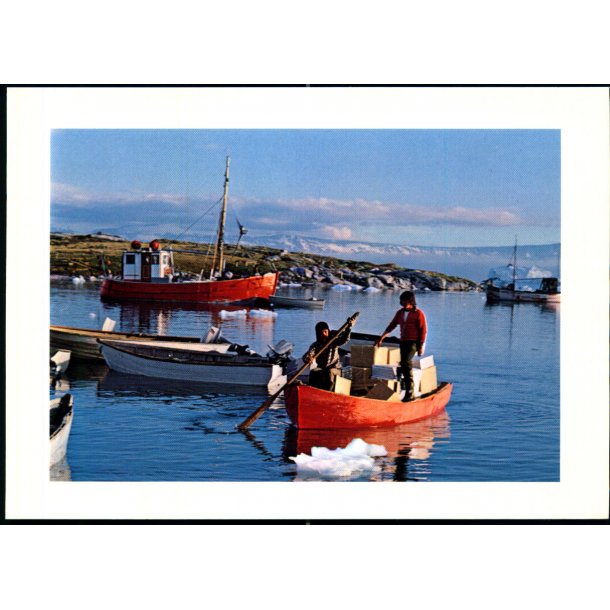 Grnland - Kartonkort u/n - Ubrugt