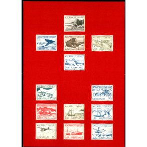 Dyre og Transport serierne - Grnlands Post u/n - Ubrugt