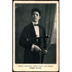 Italienischer Violin Virtuose - Virgillio Gerola - u/n - Ubrugt