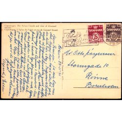 K�benhavn - Slotskirken og parti fra Stranden - Rudolf Olsen 6173