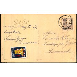 Jenny Nystrm - God Jul - Sagokonst 4523/2 - Brugt - Lidt slvfisk bag !