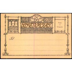 Haandvrkerfestens Vogntog - Cigar og Tobaksfabrikanternes Vogn - A. Jacobsen u/n - Ubrugt 