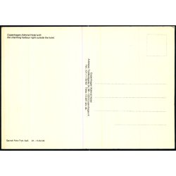 Copenhagen - Admiral Hotel - Dansk Fototryk u/n - Ubrugt