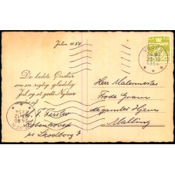 P. Fischer - Gl�delig Jul -  Amalienborg - u/n - Brugt