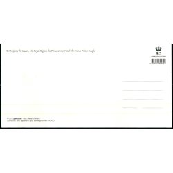 Den Danske Kongefamilie - Grnlund PK2xROY - 10x21 cm. - Ubrugt