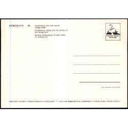 Amalienborg Slot - Svanen 4 B - 12x17 cm. - Ubrugt