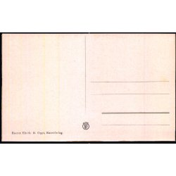 Karl Johansgate med Isobliskene Illumineret (Kronprinseparrets Modtagelse ) - Oppi u/n - Ubrugt 