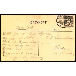 Gldelig Jul - Frederiksberg Postkortlager u/n - Brugt