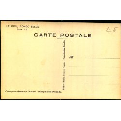 Congo Belge - Croupe de dansure Watusi, - Indigene du Ruanda - Fotokort 3 - 2 - Ubrugt