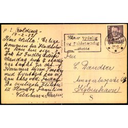 Haderslev - Pr�stegade med Domkirken - Rudolf Olsen 1838 - Brugt