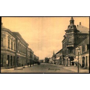 Herning - �stergade - H. Erichens Bogh. u/n - Ubrugt