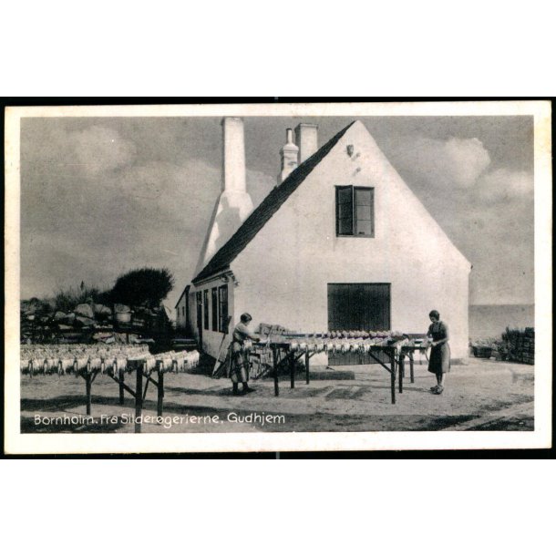 Boirnholm - Fra Sildergerierne - Gudhjem  - Karl H. Olsens Bogh. 175